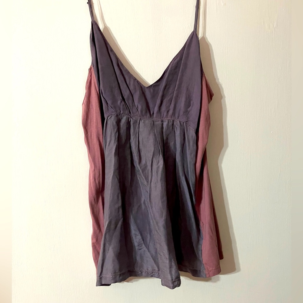 Tea & Honey mixed media tank